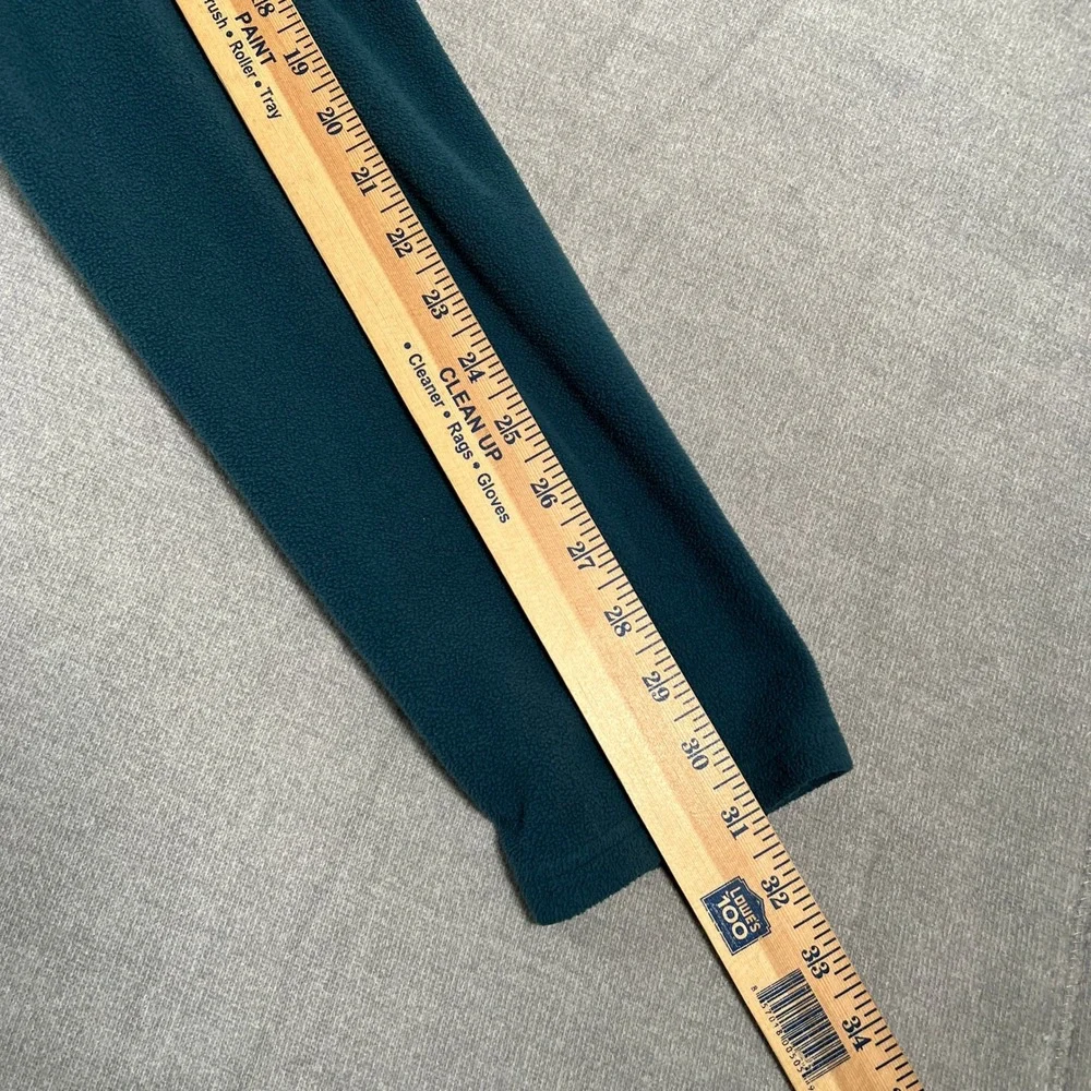The North Face TKA 100 Full Zip Fleece Jacket Mens Large Blue Teal Polyester